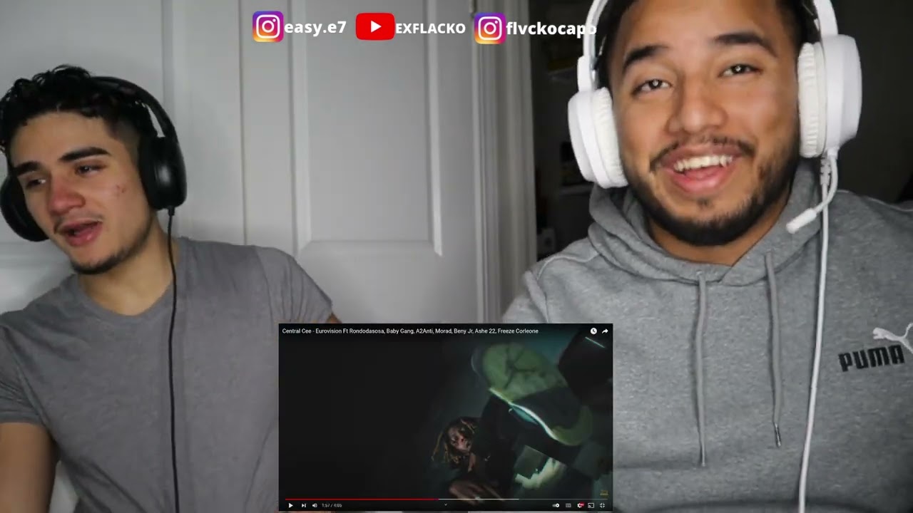 Central Cee - Eurovision Ft Rondodasosa, Baby Gang, A2Anti, Morad, Beny Jr, Ashe 22, Fr...| REACTION