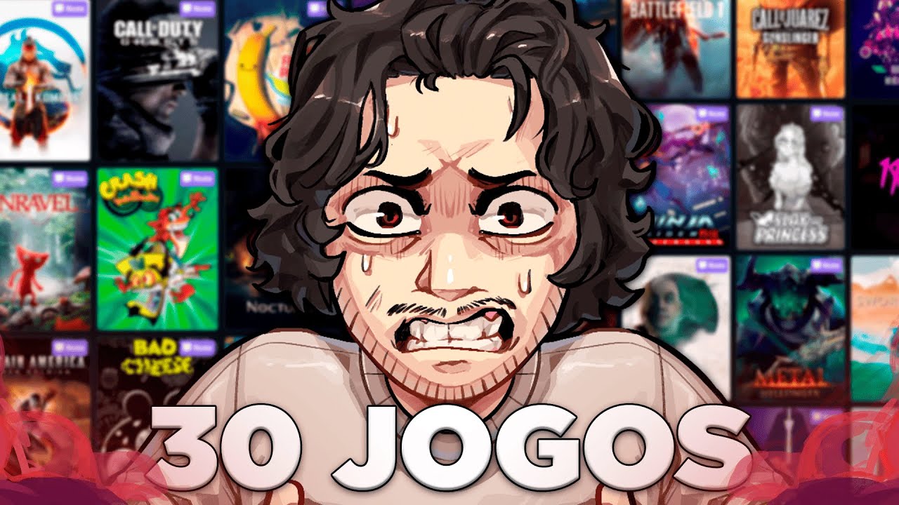 Eu zerei 1 jogo por DIA por 1 M&Ecirc;S e ENLOUQUECI