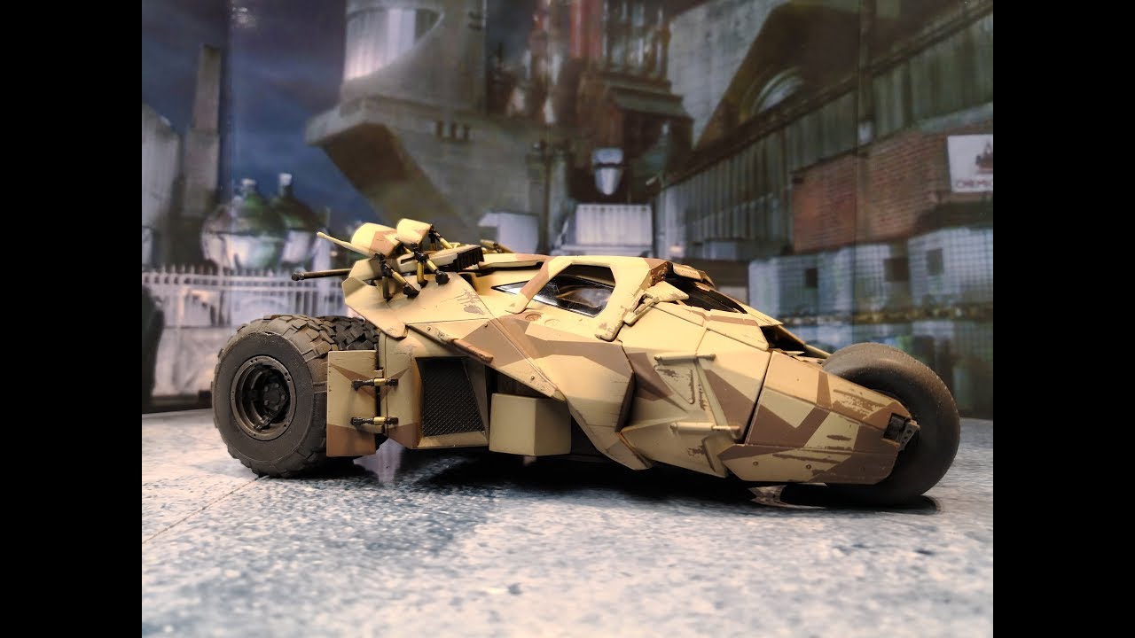 Moebius 1:25 Camouflaged Tumbler Full Build