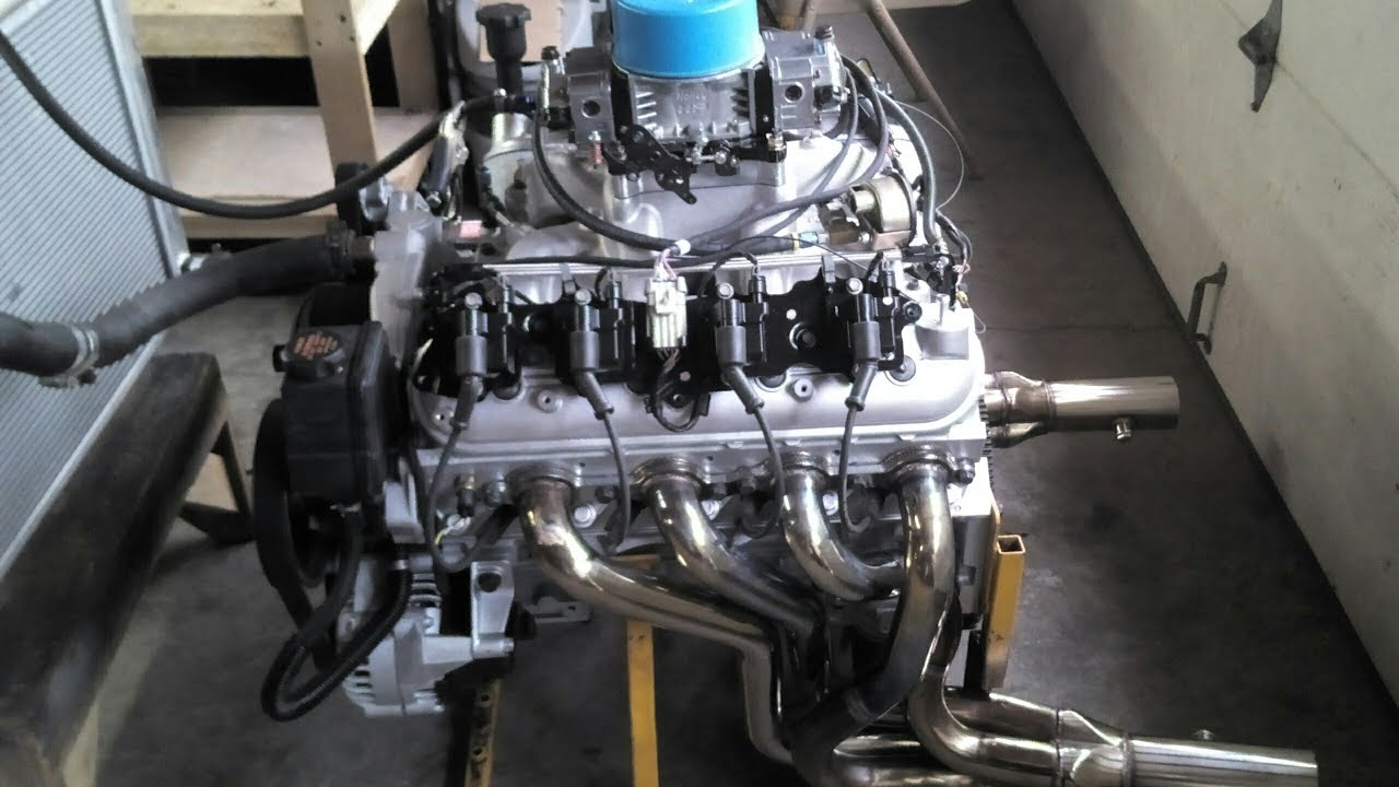 500hp LS 5.3 on the run stand