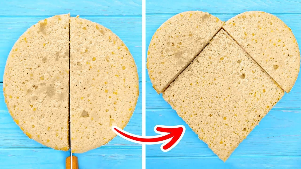 Ideias Simples Para Decorar Seu Bolo || Truques Doces Com Comida