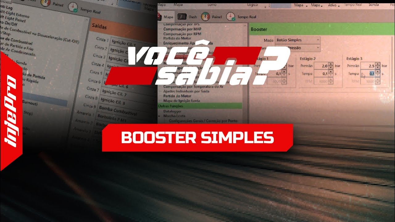 Controles de BOOSTER!