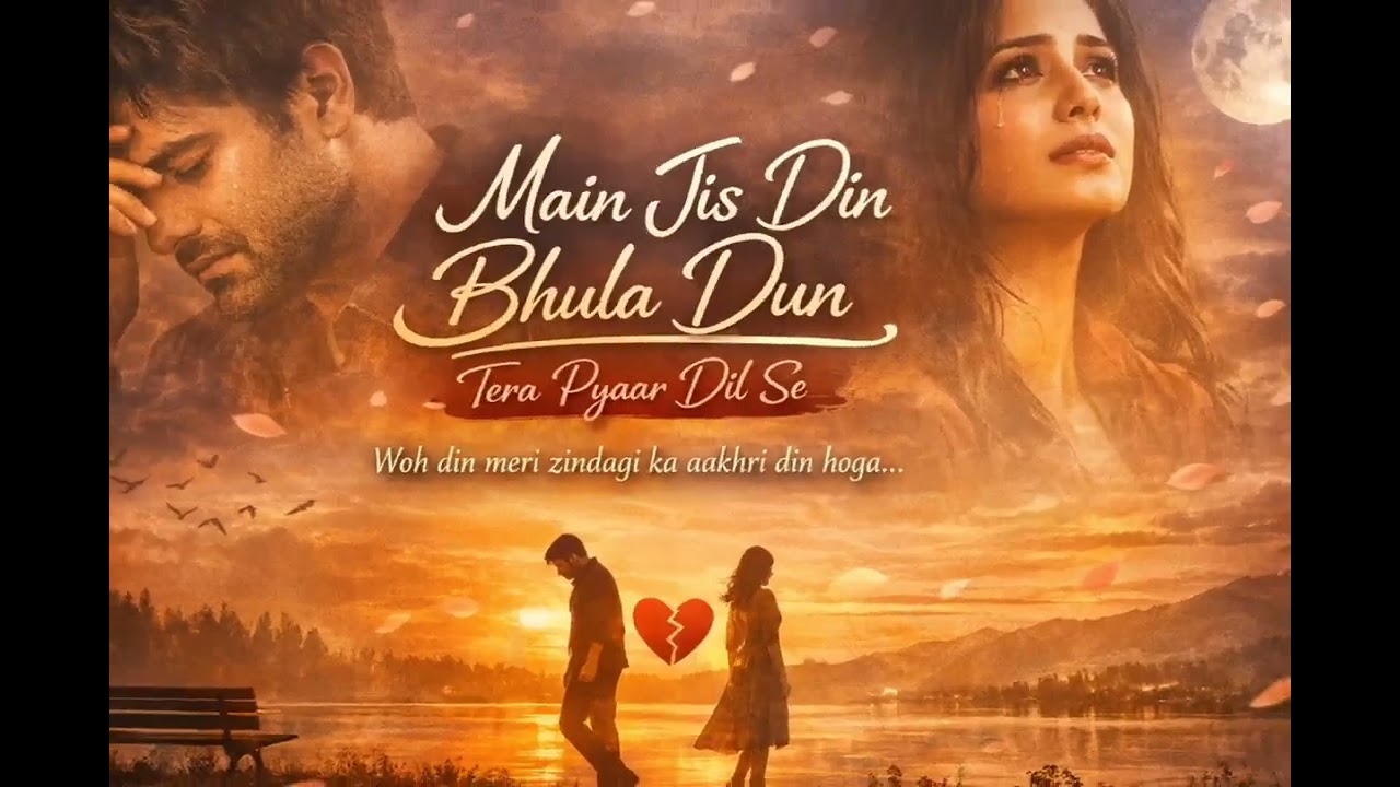 Main Jis Din Bhula Dun Tera Pyaar Dil Se 💔 | Heart Touching Sad Love Song 2026 | 90’s Bollywood Vibe