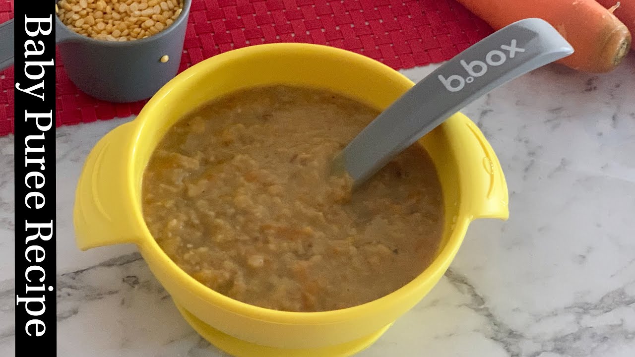 Oats and Lentils Porridge | 7 months + | Baby Puree | Baby first food | baby Oats cereal | Porridge