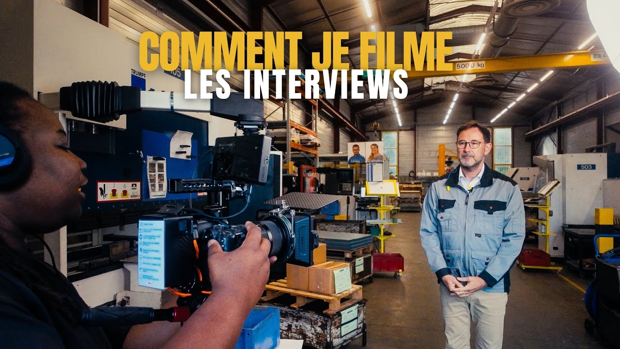 Vidéo Corporate : Comment Filmer Une Interview Pour Une Entreprise – (Tournage Réel)