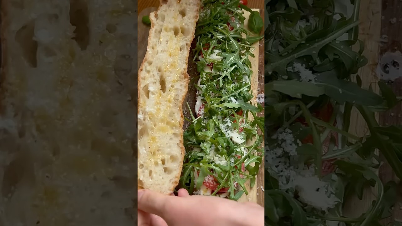 The Best Sandwich Ever : Pistachio Pesto & Creamy Stracciatella #sandwich