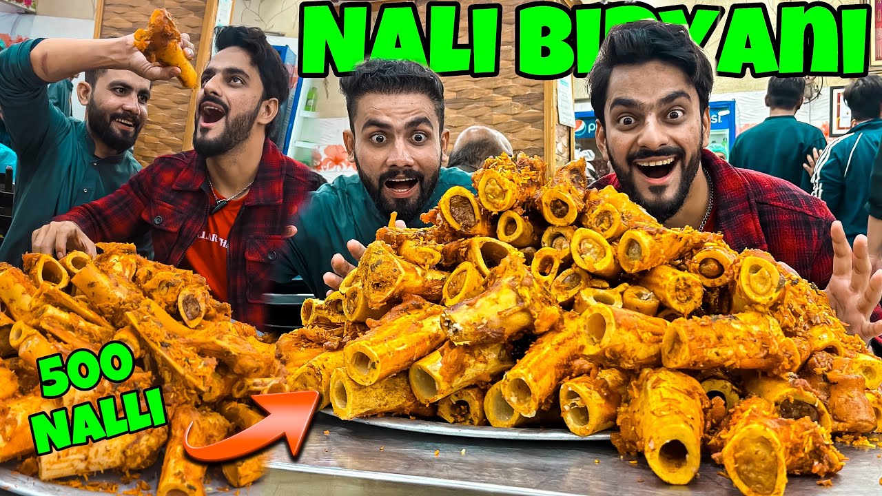 500 NALLI JAMA KARLI | QADRI NALLI BIRYANI 😍 | MISHKAT KHAN