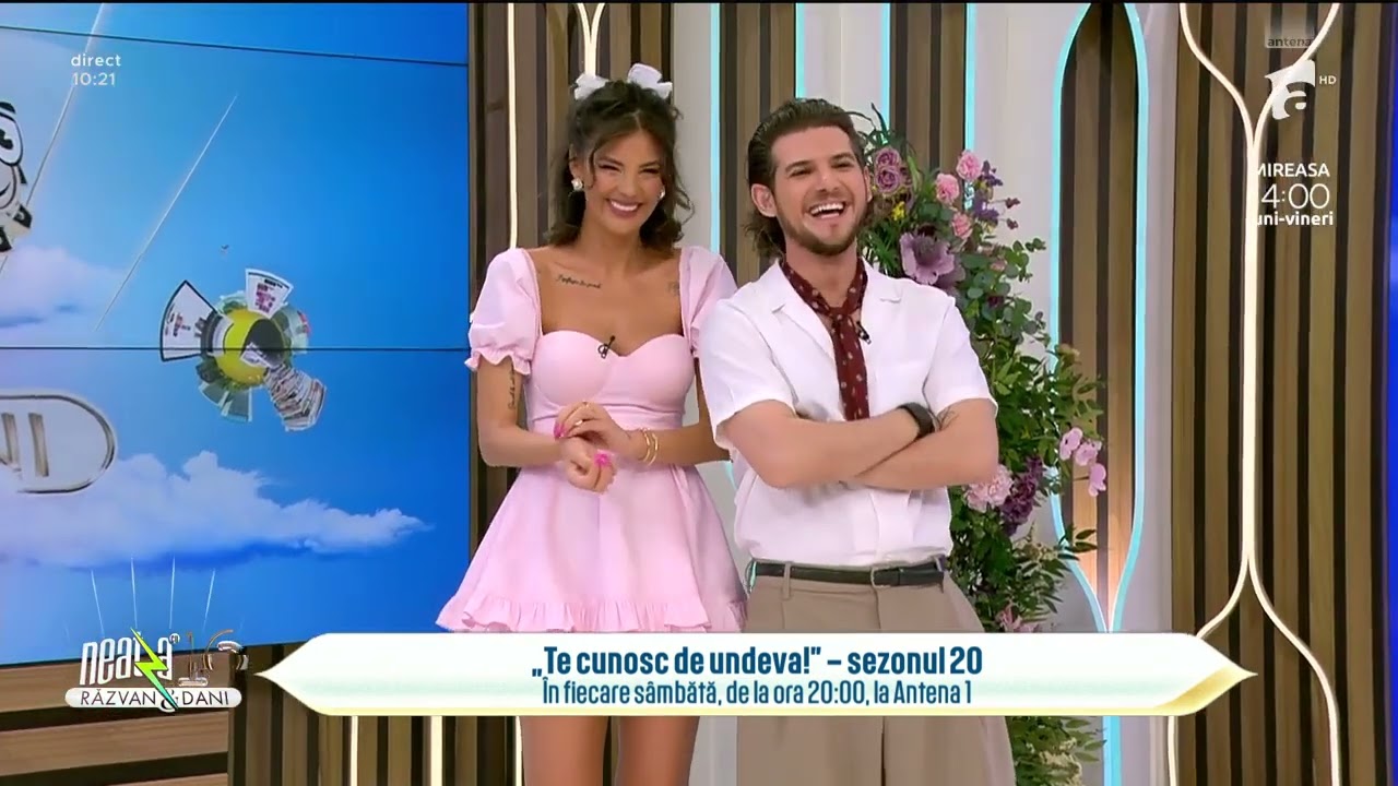 Paula Chirilă și Romică Țociu, povești savuroase din culisele show-ului „Te cunosc de undeva”