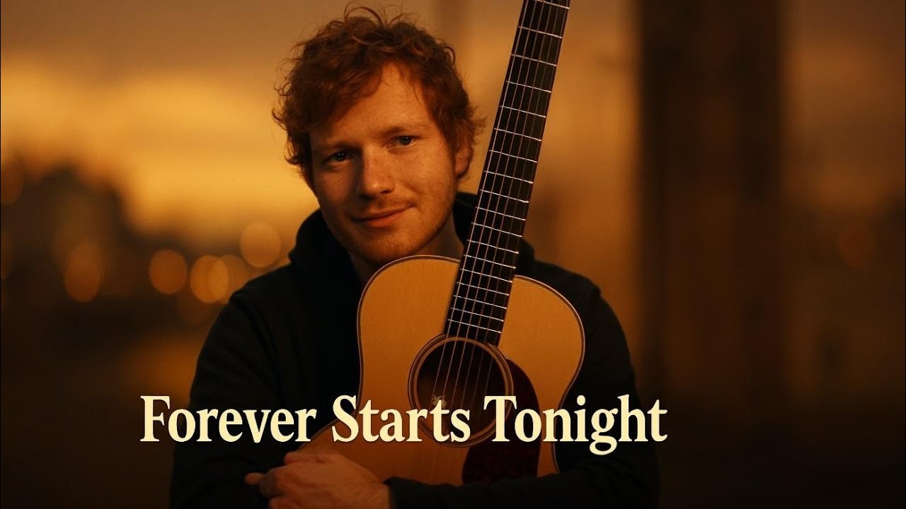 Ed sheeran's  — Forever Starts Tonight | Emotional Love Song 2026| Acoustic Romantic Ballad