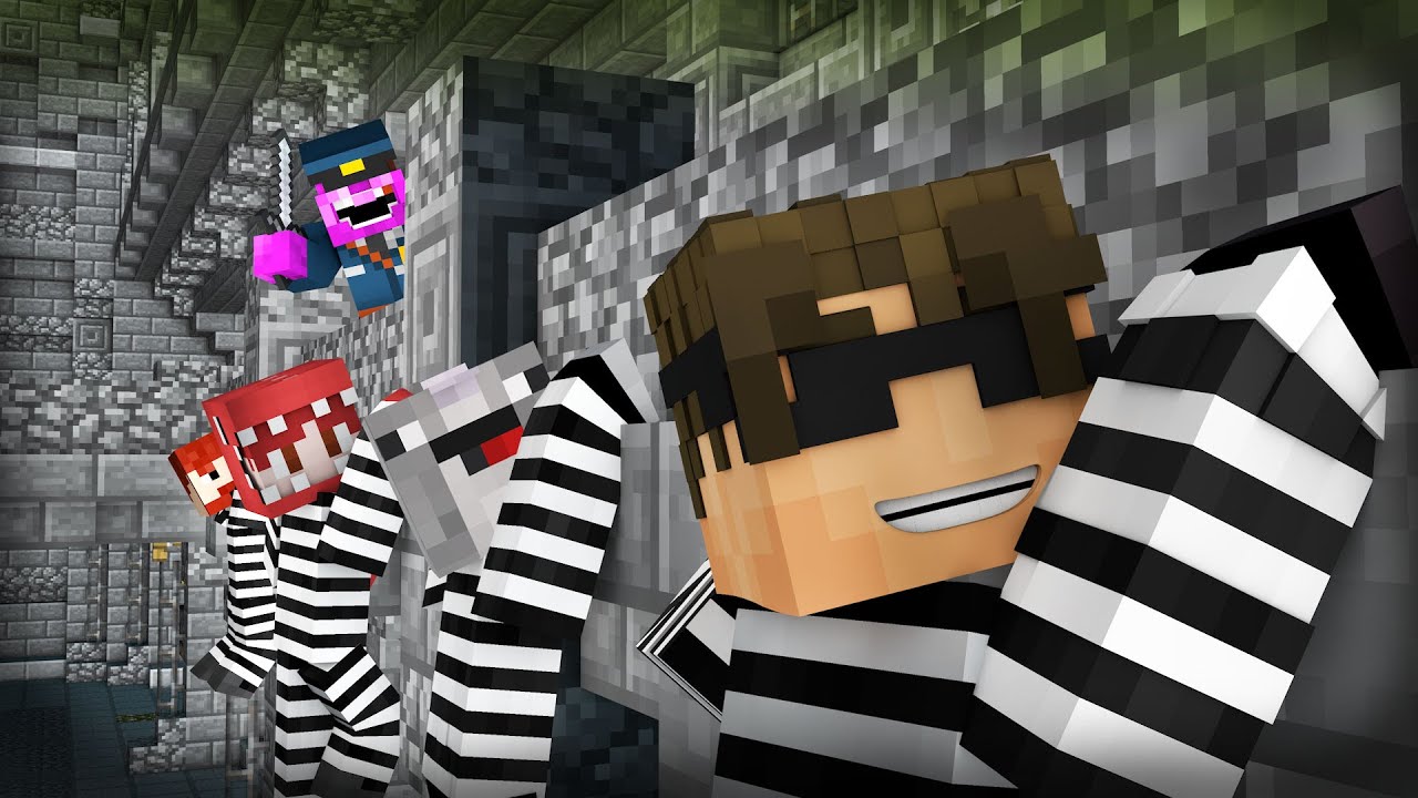 Minecraft Mini-Game: COPS N ROBBERS! (RED...WTH ARE YOU DOING?) /w Facecam