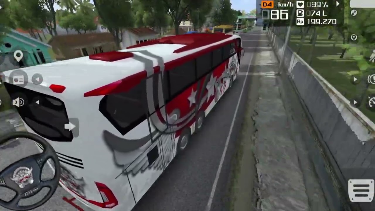 Indonesia Coach bus driving | Euro bus simulator 2025 Android gameplay 