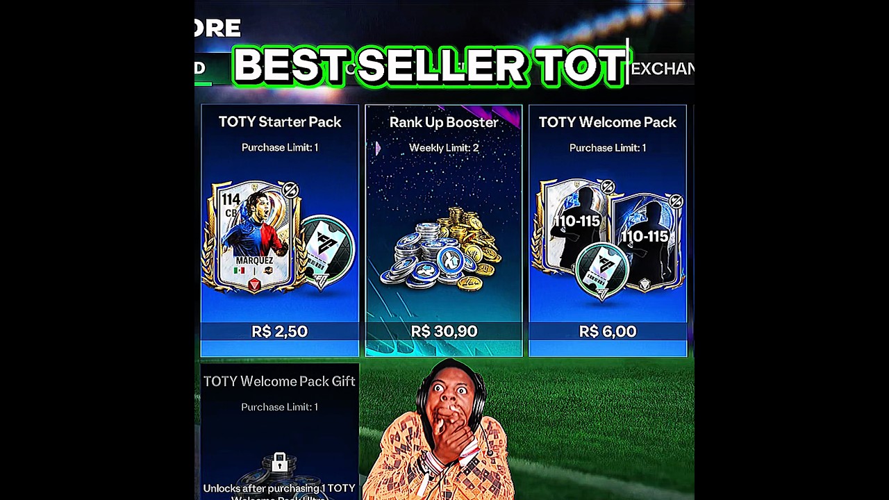 EA me trolled in best seller pack Toty 😤😡 