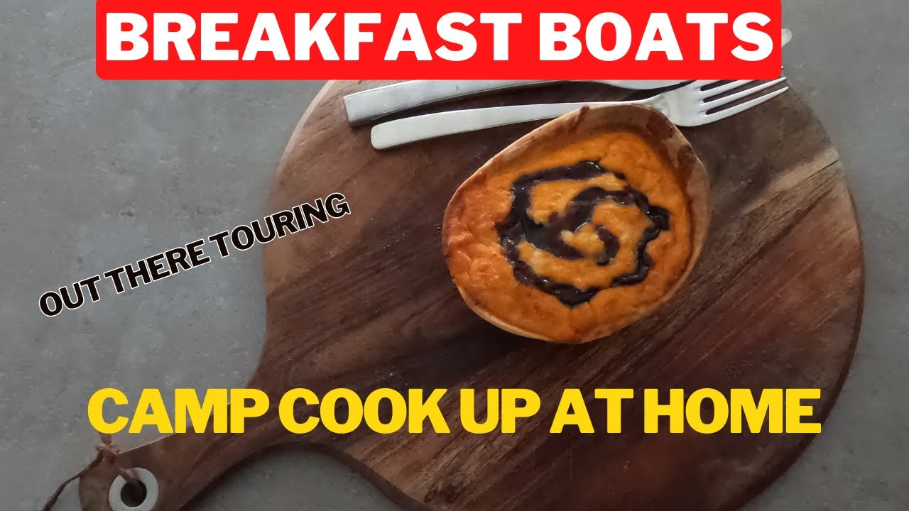 Camp cooking, Camp Cookup: Irresistible Breakfast Boats for Your Outdoor Adventure.