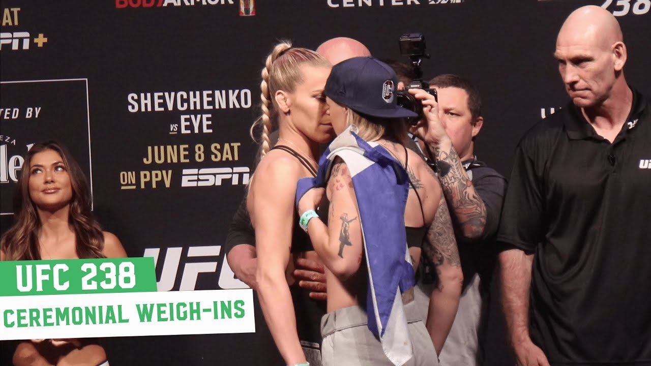 UFC 238 Ceremonial Weigh-ins: Highlights