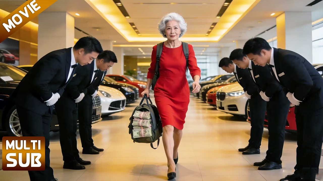 【全集】穷老太买车没人搭理，殊不知她随手拿出1000万，所有豪车随便买！