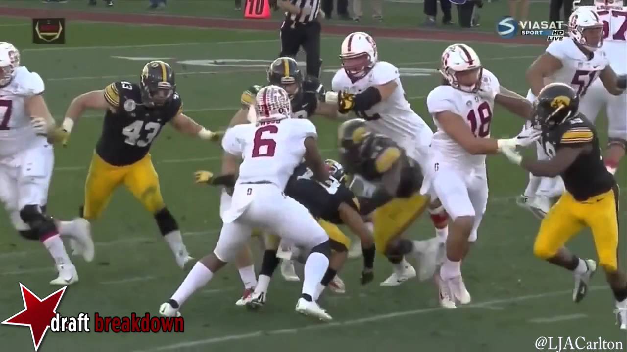Christian McCaffrey vs. Iowa (2015)