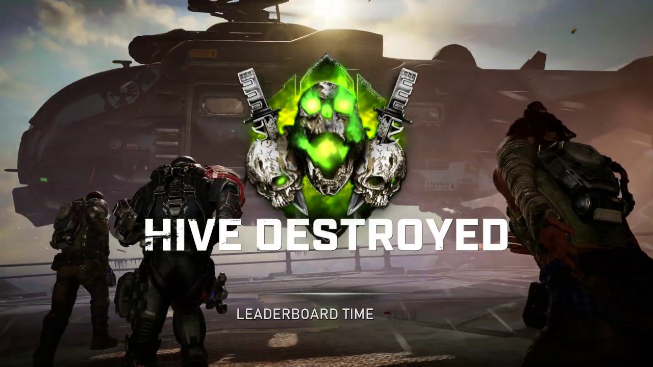 4K Gears 5 Escape on 