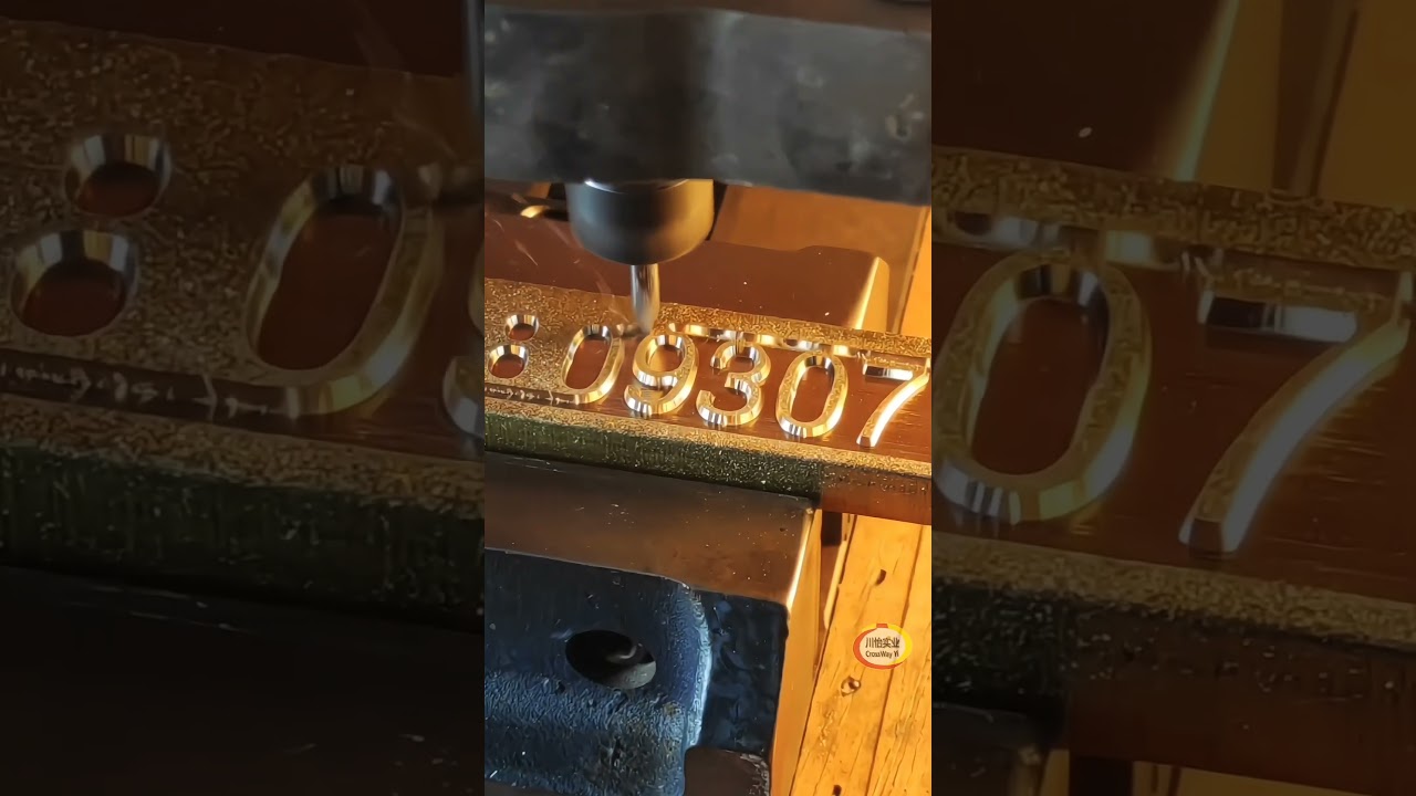 3D Brass Deep Carving with the CNC Router Machine