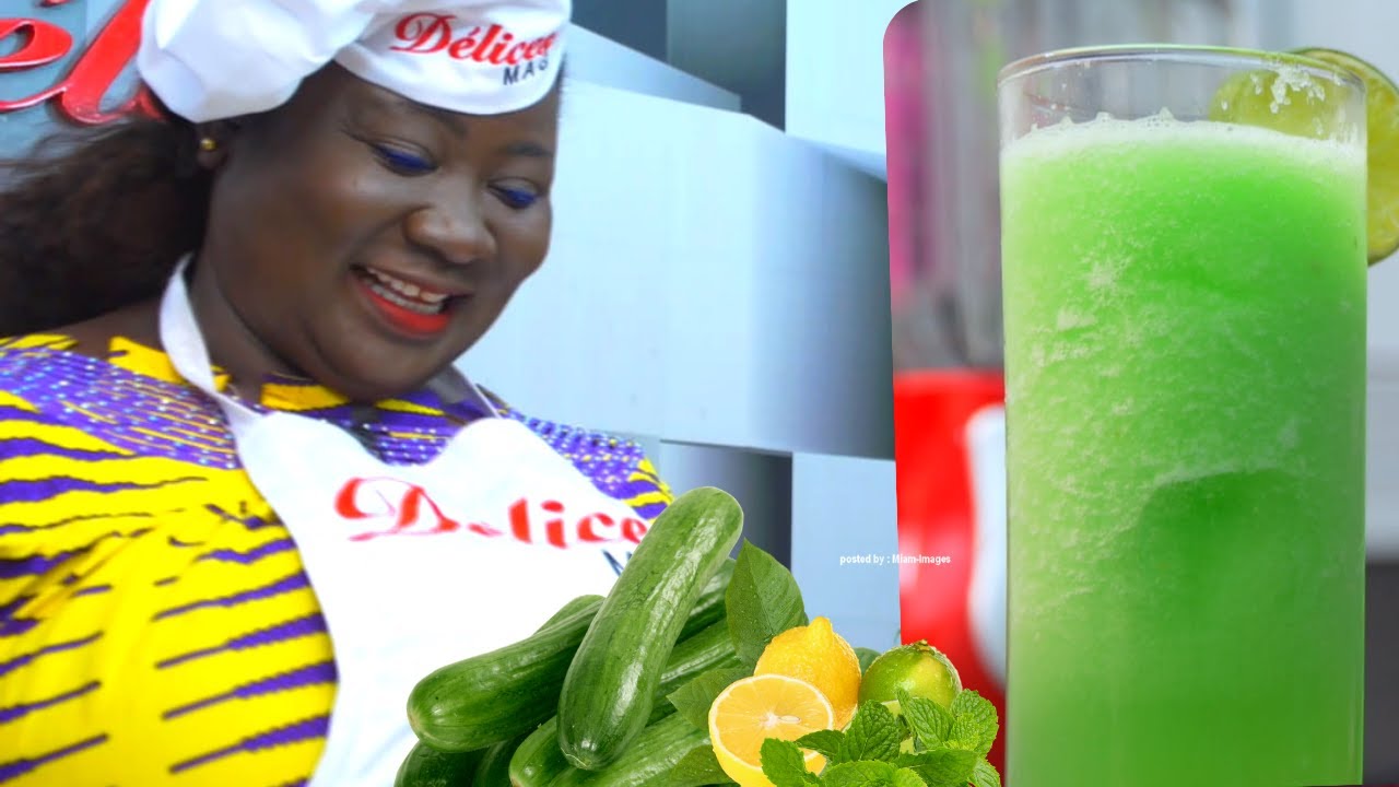 Cuisine de stars: DIODIO MBAYE et son smoothie aux concombres