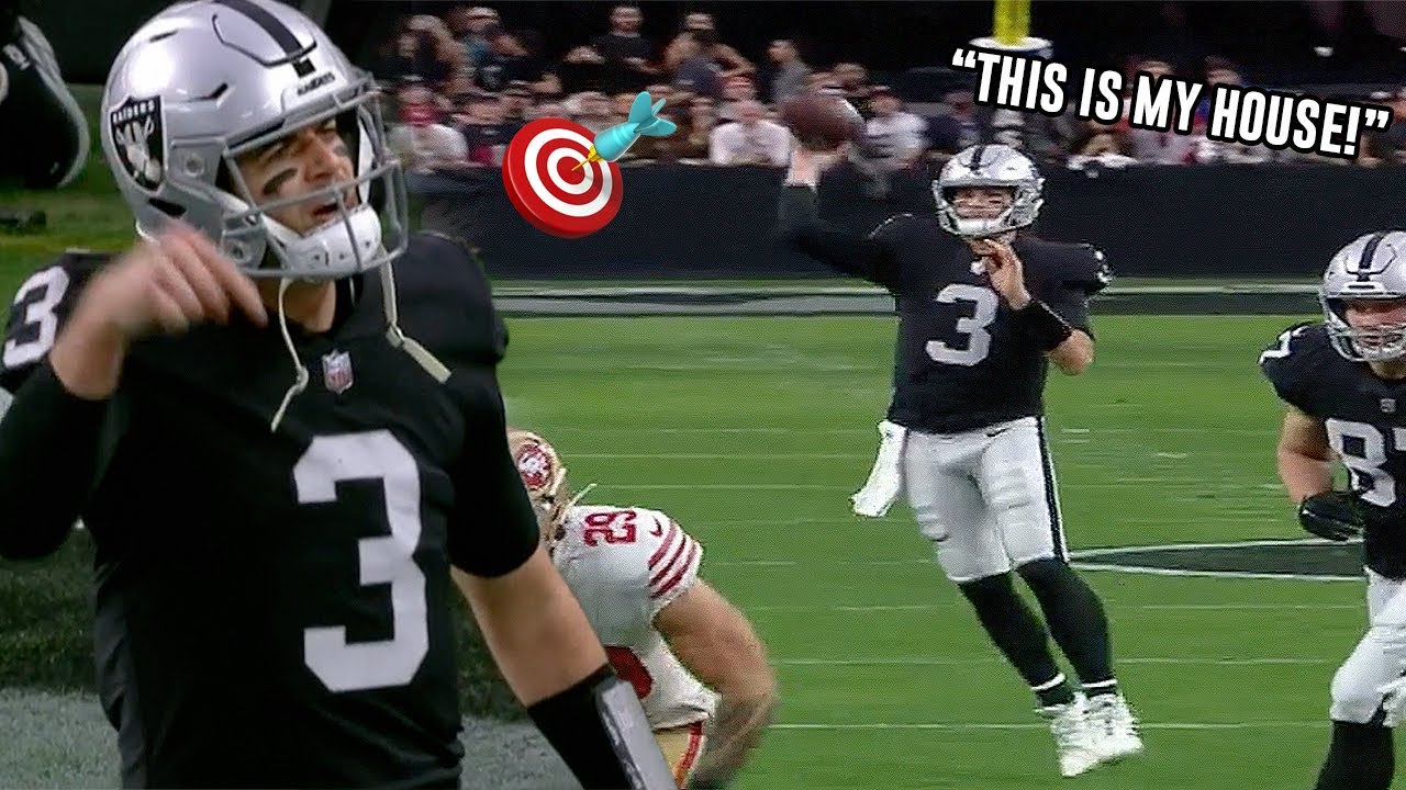 Jarrett Stidham First Start FULL Highlights vs 49ers 👀 | Raiders vs 49ers Highlights