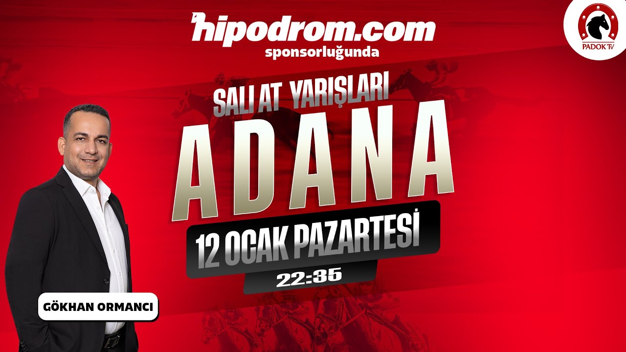 13 Ocak 2026 // Adana At Yarışı Tahminleri // G&ouml;khan Ormancı