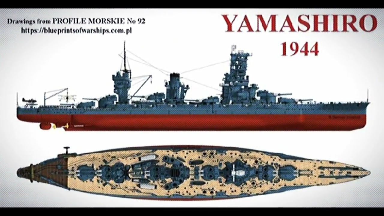 Ijn Yamashiro. #japan #japanese #ijn #imperialjapan #warships #warship #history #military #fypviralシ