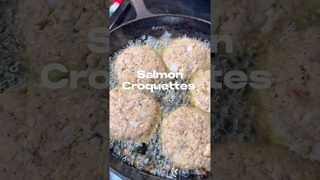 Крокеты из южного лосося | Прямо как у бабушки! 🤤 