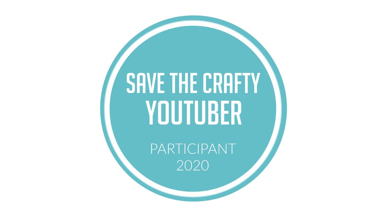 Save the crafty youtuber hop | Watercoloring floral images for beginners