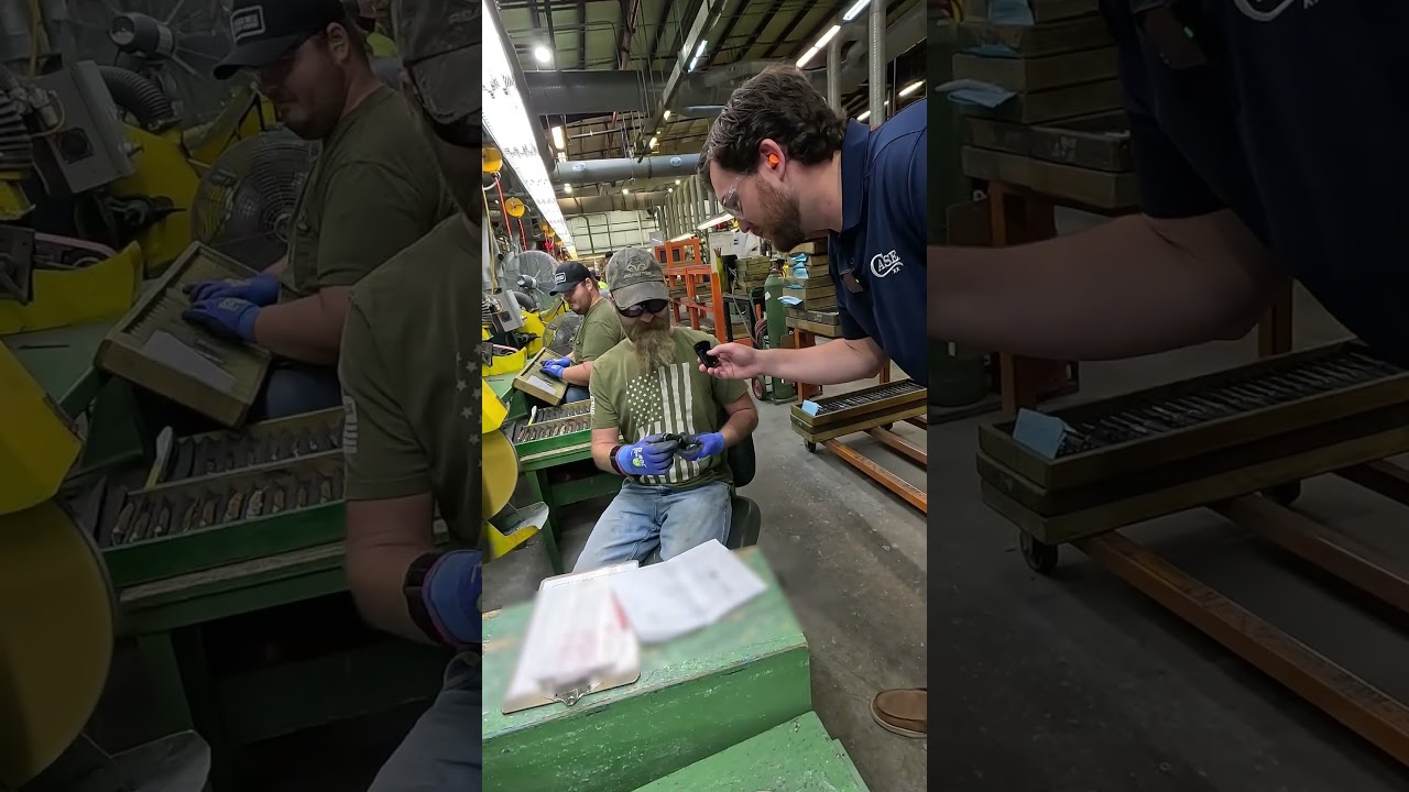Pocket Checking Employees at the Case Factory!