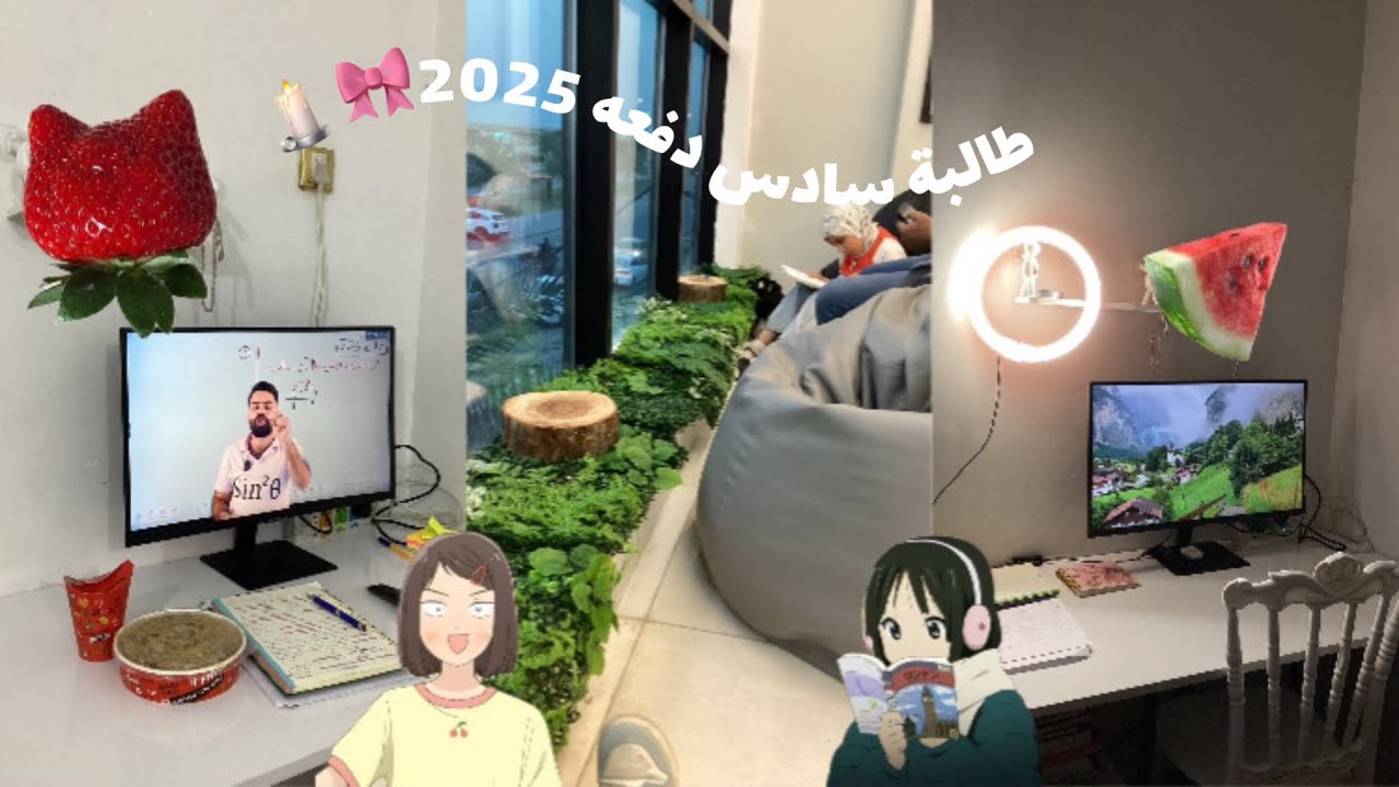 فلوق طالبة سادس دُ25 🍄|مُعيدة^•^ 𓇼 | انبوكسنق📦 ౨ৎ | يوم مليئ بالدراسه🕯️📋…