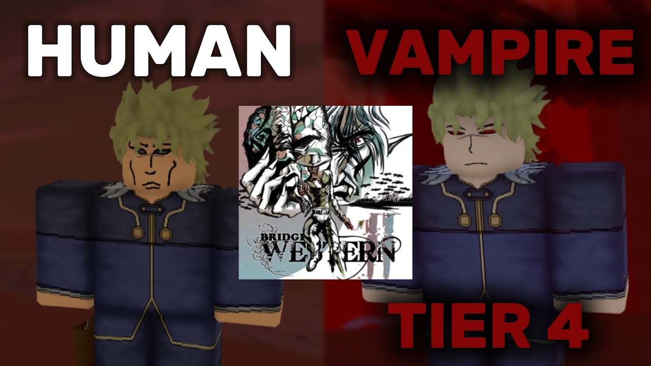 Going From HUMAN To The VAMPIRE DIO BRANDO... | bridger: WESTERN