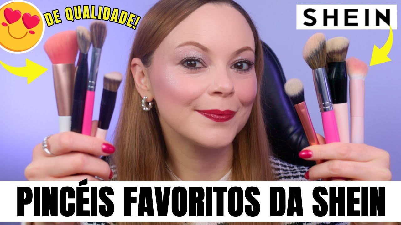 Pincéis de MAQUIAGEM FAVORITOS da SHEIN🔥