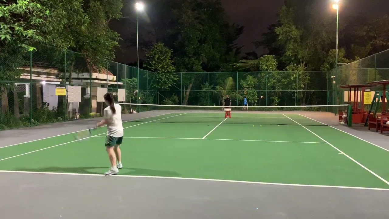 Night tennis🎾