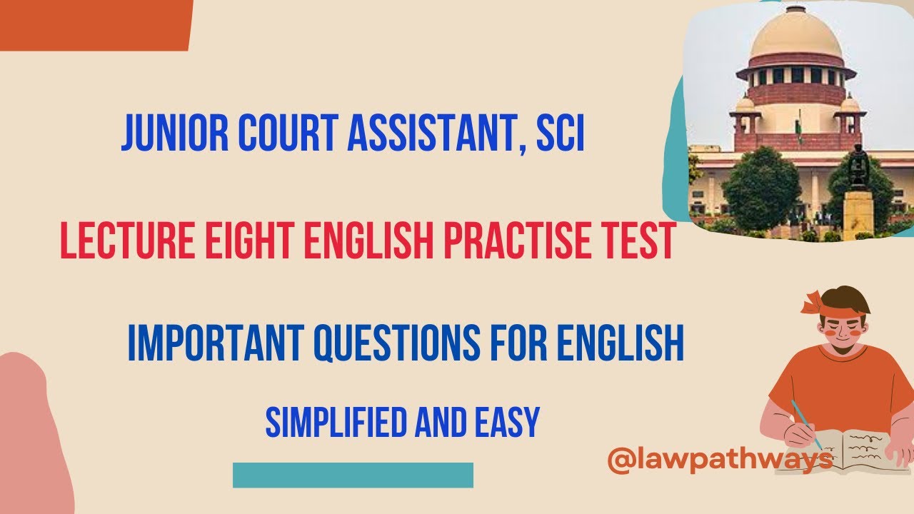 JCA EXAM PATTERN I JCA EXAM DATE I JUNIOR COURT ASSISTANT