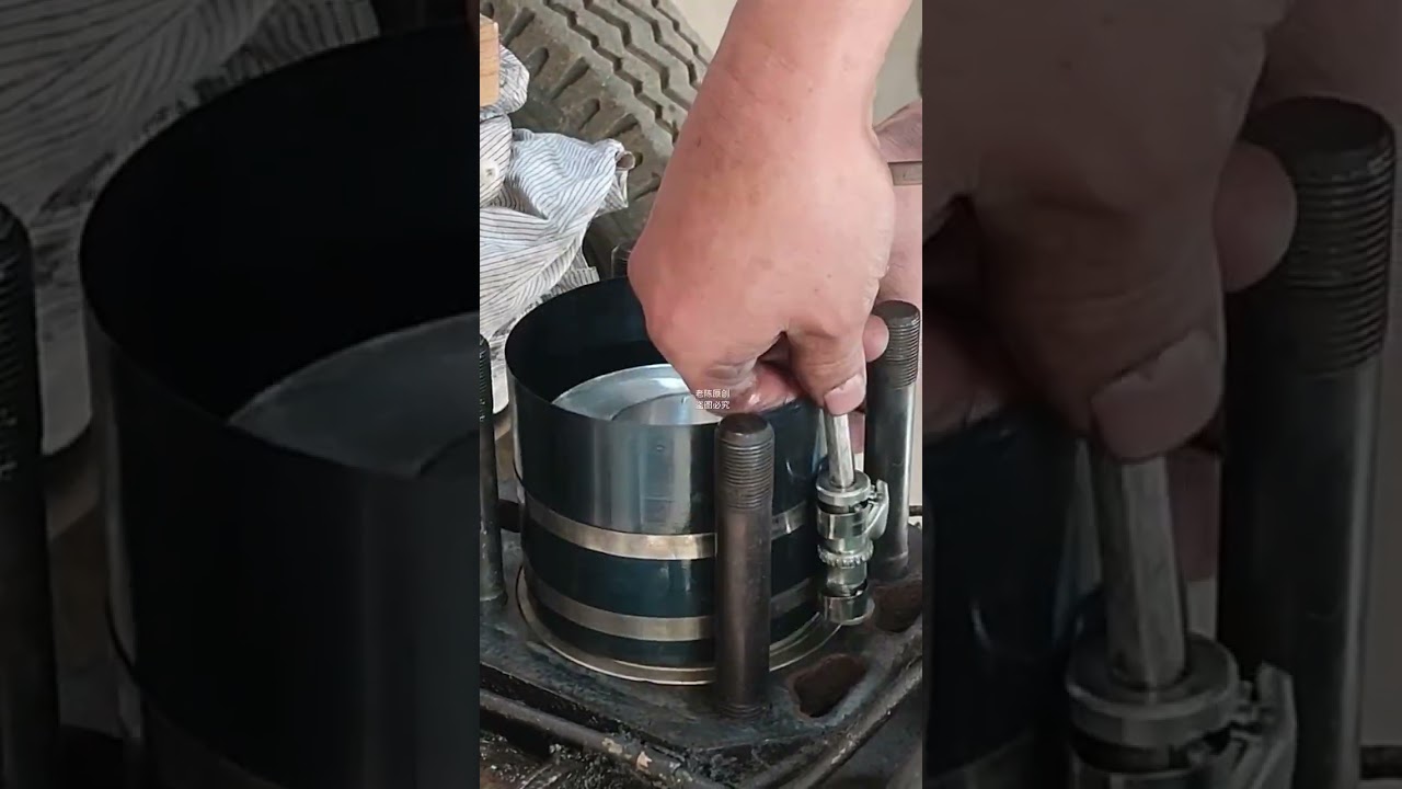 Piston repair tools agriculture machinery make work easy process 💯 
