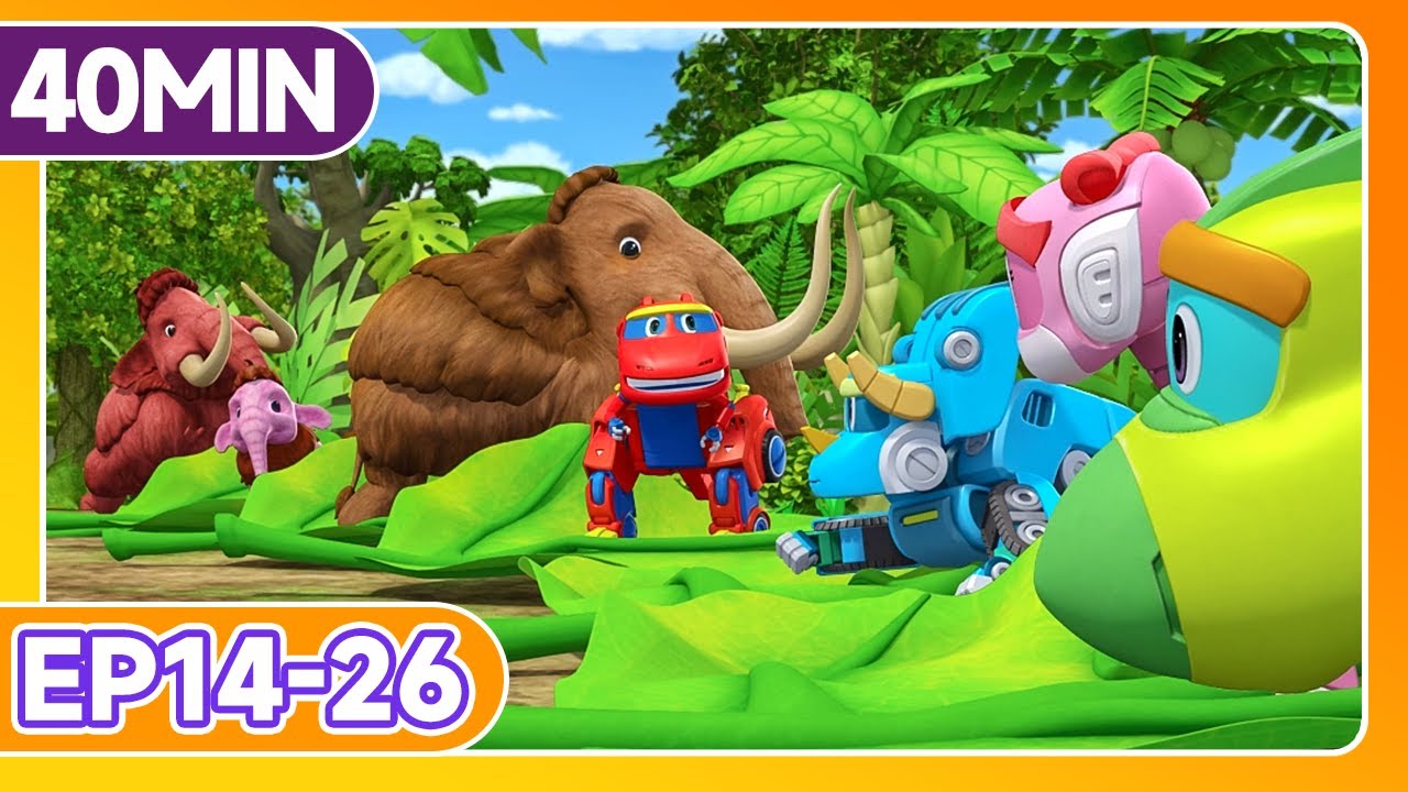 Momentos destacados de GOGODINO | EP14-26 | 40Min Compilación | Dibujos Animados | Dinosaurio