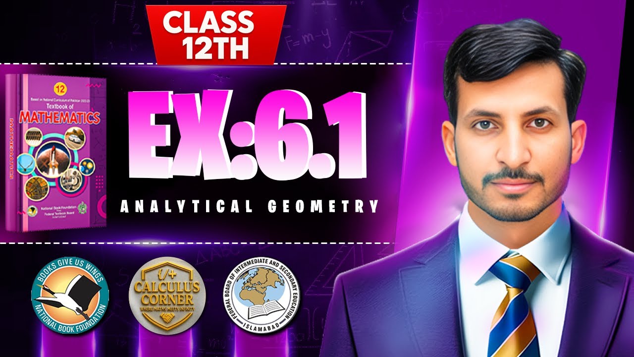 Exercise 6.1 class 12 math | NBF New Book 2025 | ex 6.1 class 12 math | by Calculus Corner