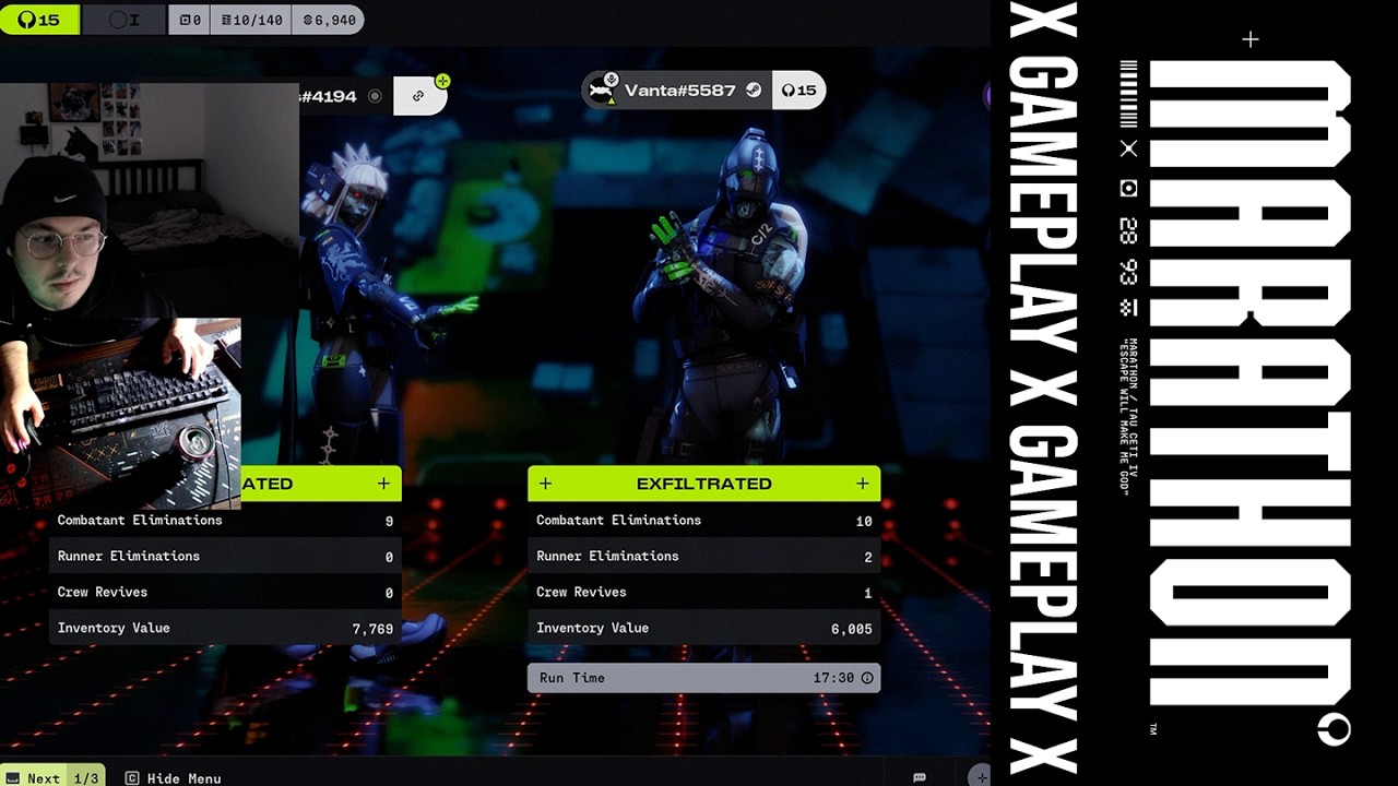 Assassin Gameplay On Perimeter (FaceCam) | Marathon