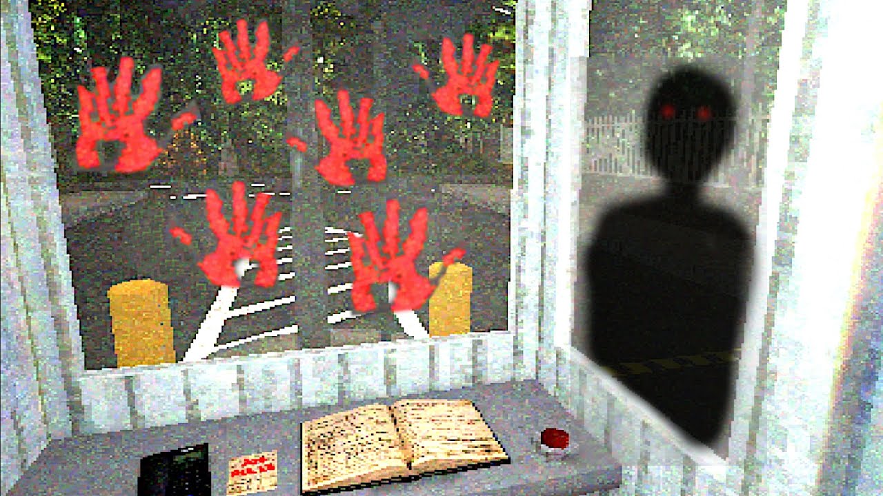 A Normal Night As A Security Guard In A Horror Game - SECURITY BOOTH / BOTH ENDINGS