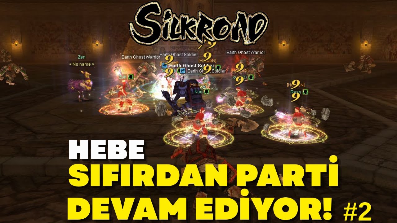 Silkroad Online - iSRO HEBE | 73 OLUYORUZZZ PARTİ CHARLARI GÜZEL İLERLİYOR! #SıfırdanPartiSerisi#2