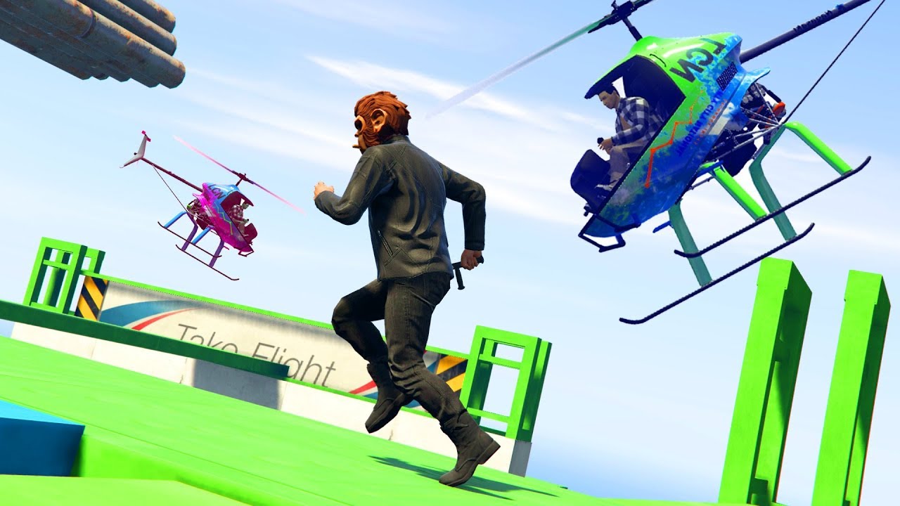 NOUVEAU MODE DE JEU ! HELICOP'RUN