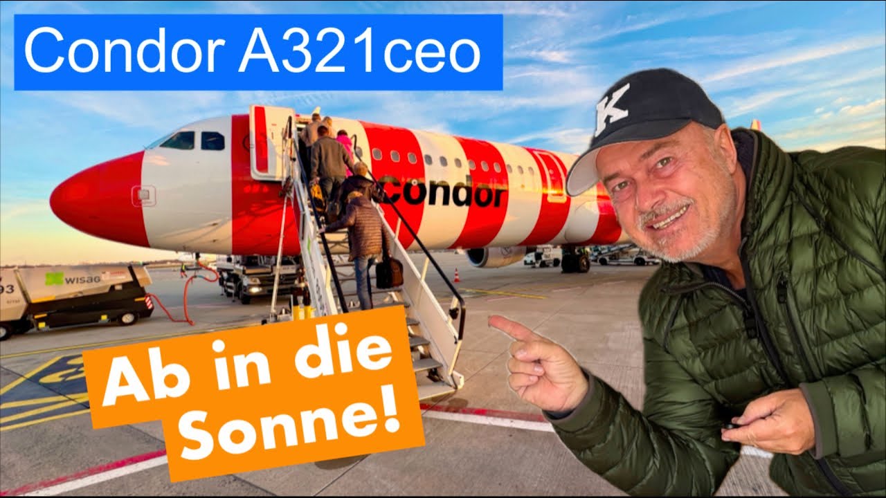 Flug | Mit Condor zurück nach Gran Canaria | Airbus A321ceo