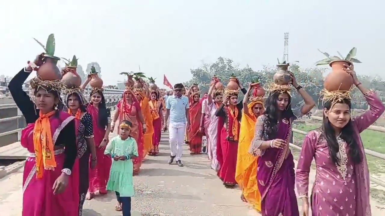 कलश शोभायात्रा सम्पन्न,कचुरी