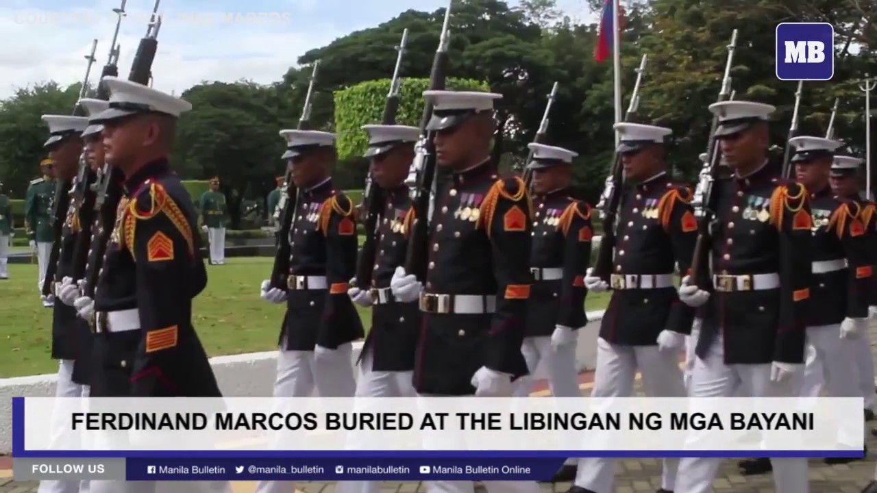 Ferdinand Marcos buried at the Libingan ng mga Bayani (PART 2)
