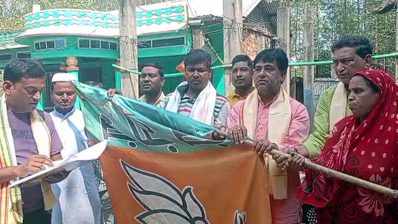 Congress Fortress Crumbles: Elected Member Leads Defection to BJP in Baghan