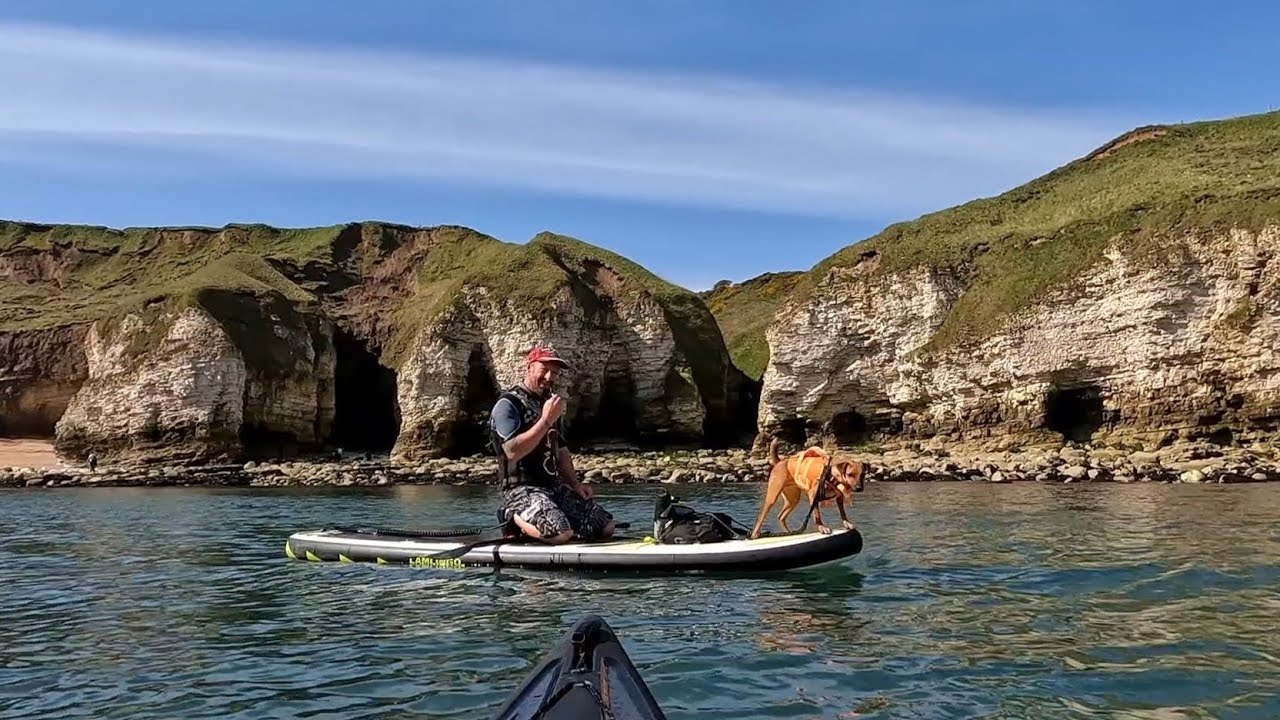 Flamborough by kayak is the dogs! (Wavesport Hydra)