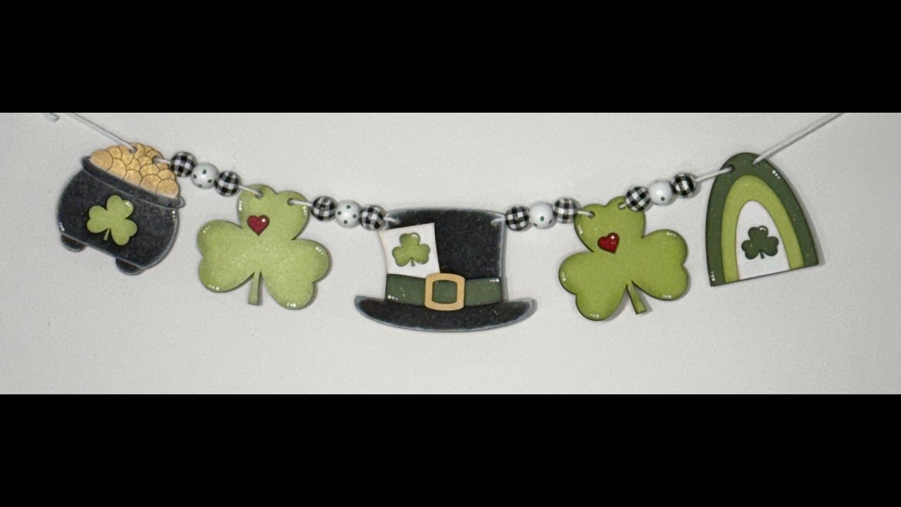 St. Patrick's Day Banner Painting Tutorial