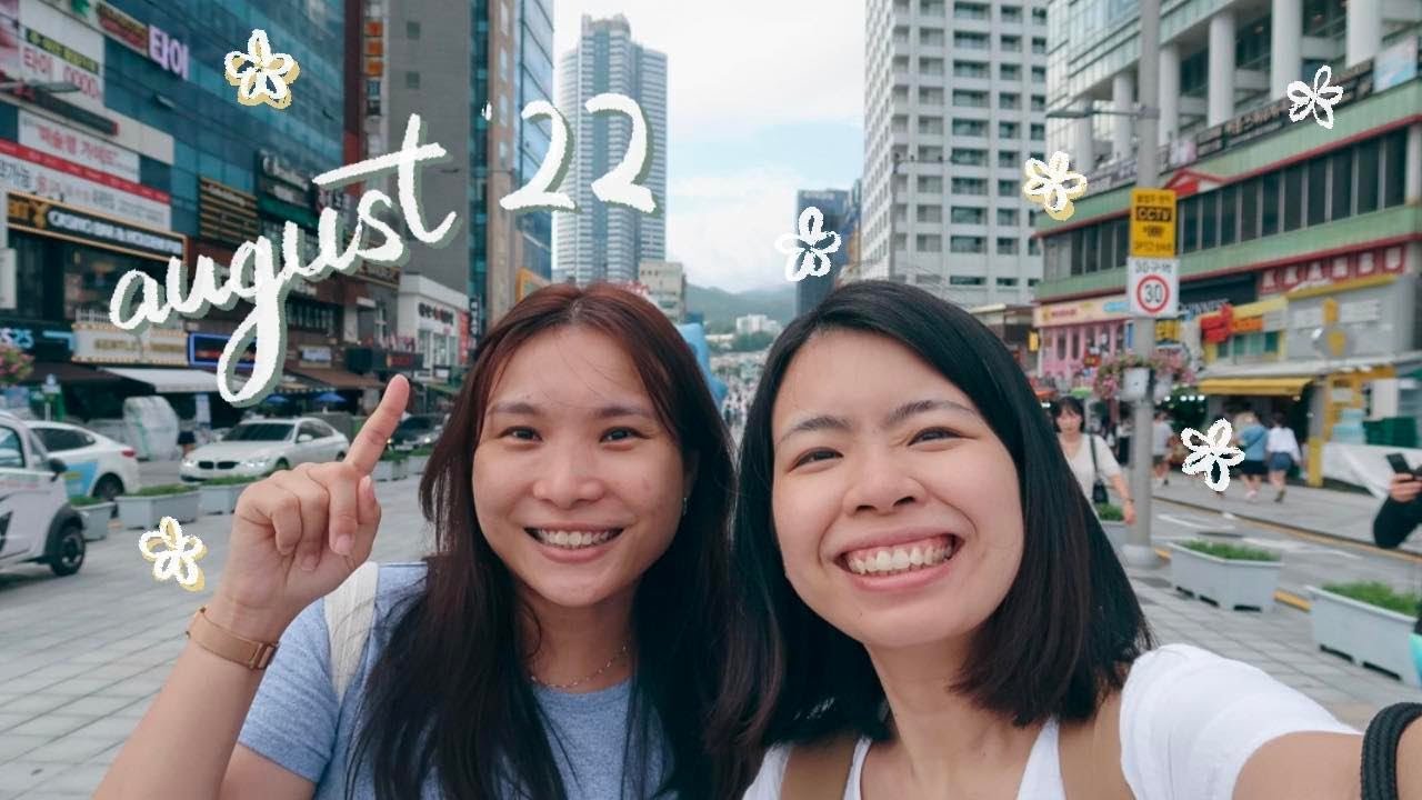 august '22 ✈️ | 7-day trip to Seoul & Busan