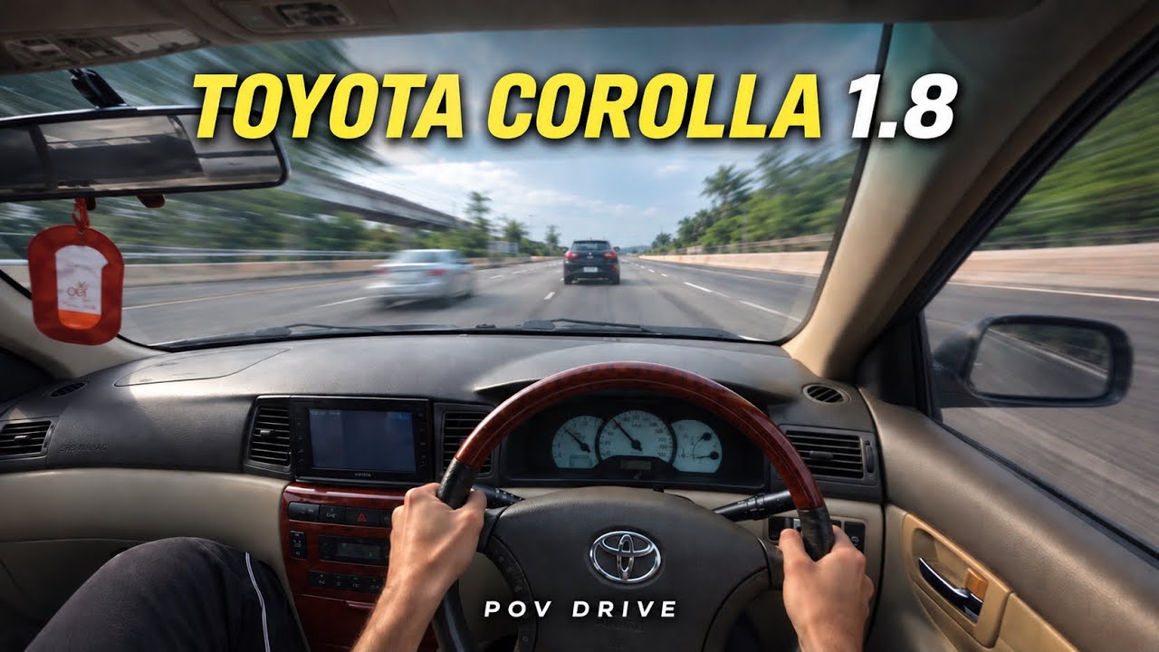 Toyota Corolla 1.8 POV Drive | Morning Drive