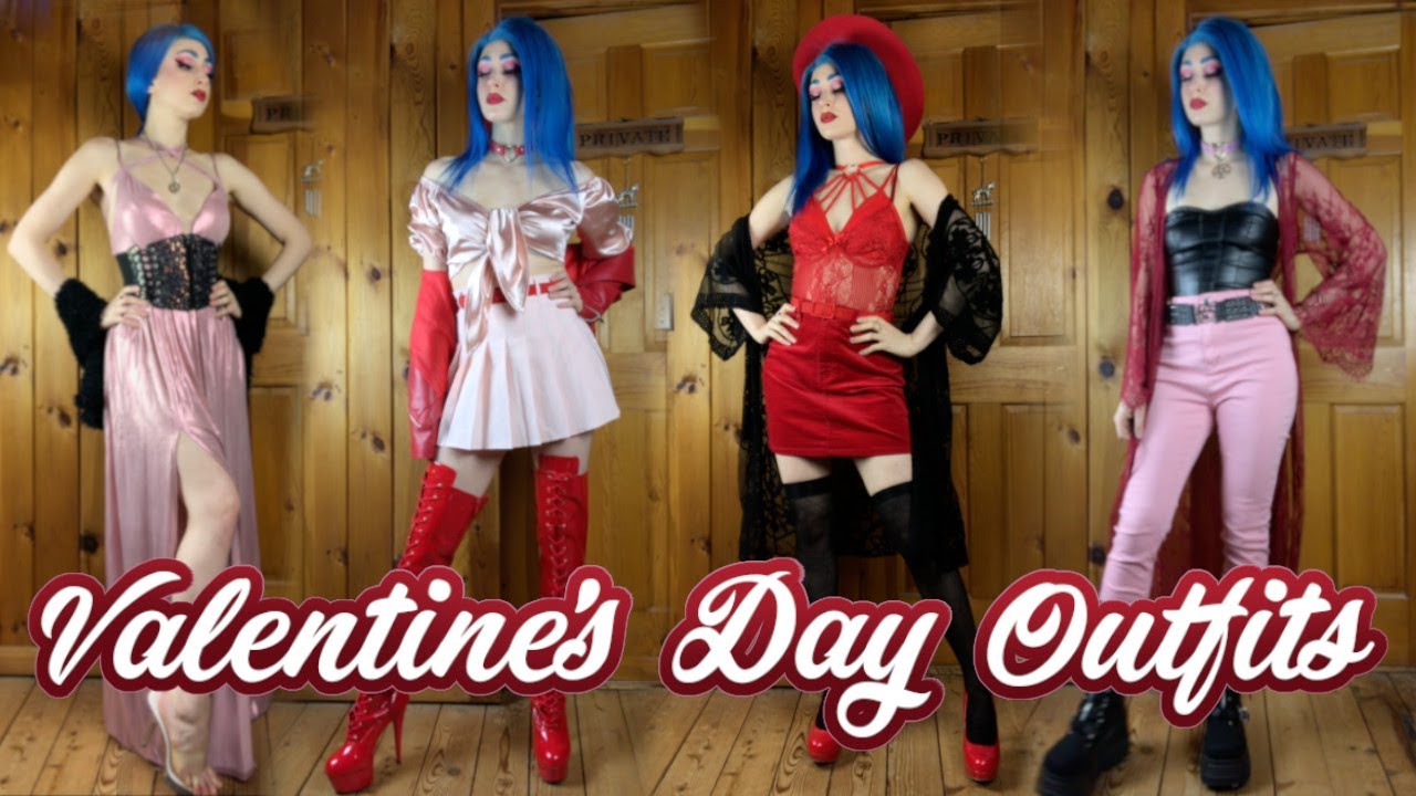 Outfits I'd actually wear for Valentine's Day (featuring YOUR theme ideas) ♥️